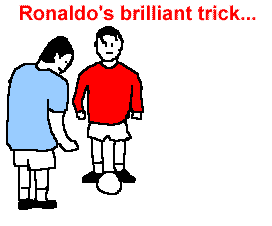 Ronaldo zseniális trükkje
